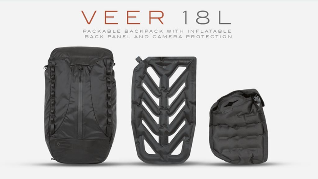 VEER 18 | Packable Bag And Inflatable Camera Protection