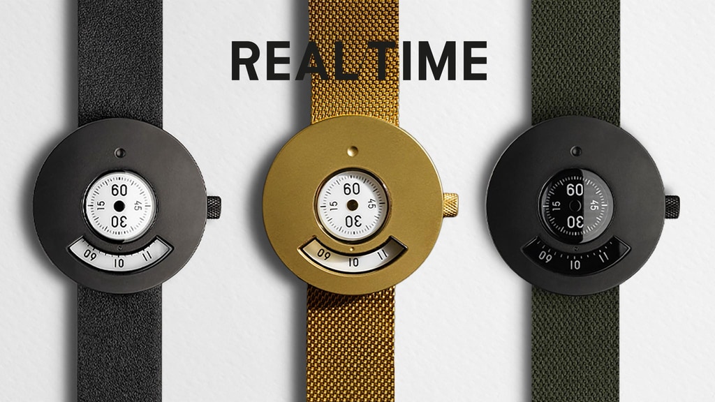 REAL TIME watch. Live in the moment