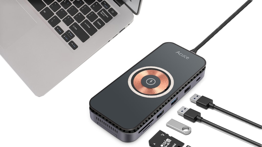 Acuce A10 Pro：Portable Multifunction M.2 SSD&14-in-1 HUB