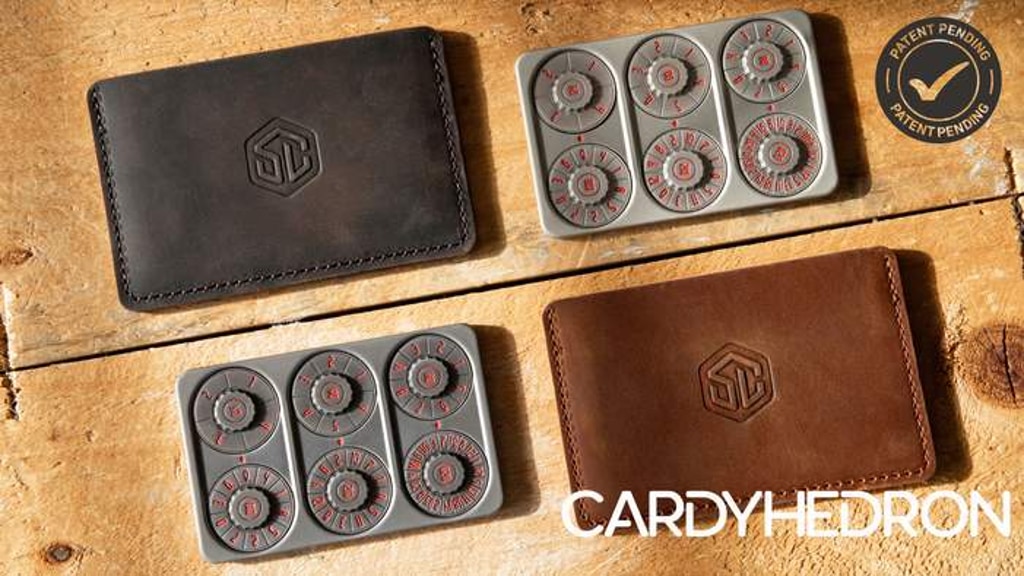 Cardyhedron – Portable Metal Spin-Dial Polyhedral Dice