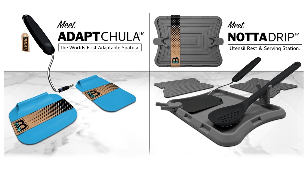 Meet The Adaptchula™ Spatula AND The Nottadrip™ Utensil Rest