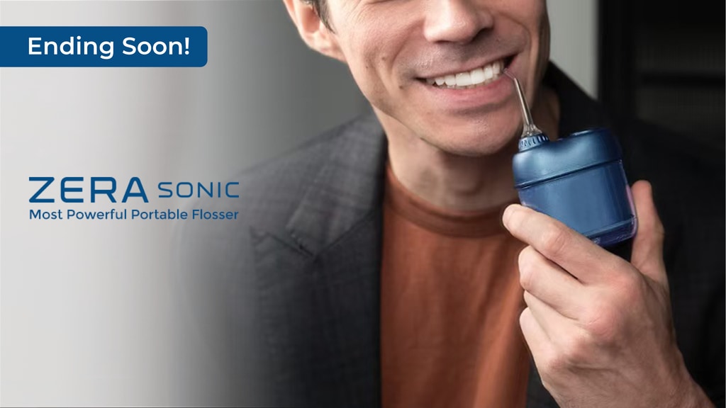 ZERA Sonic-X | The Powerful Portable Flosser