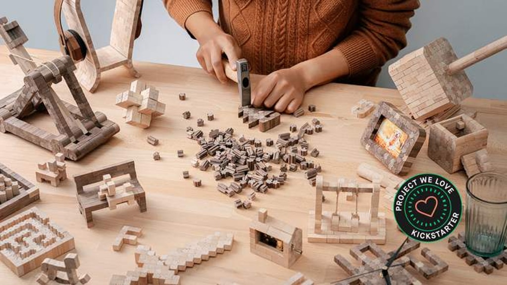 Wooobe | Wooden Dovetail Building Blocks