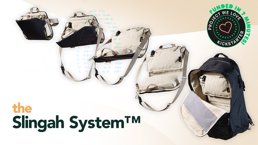 Slingah System - Your 2-in-1 Backpack n’ Sling Duo