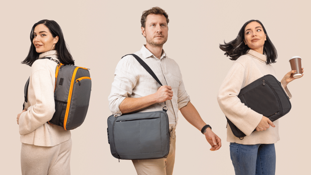 4D TechBag with a secret: the detachable TechPack organizer