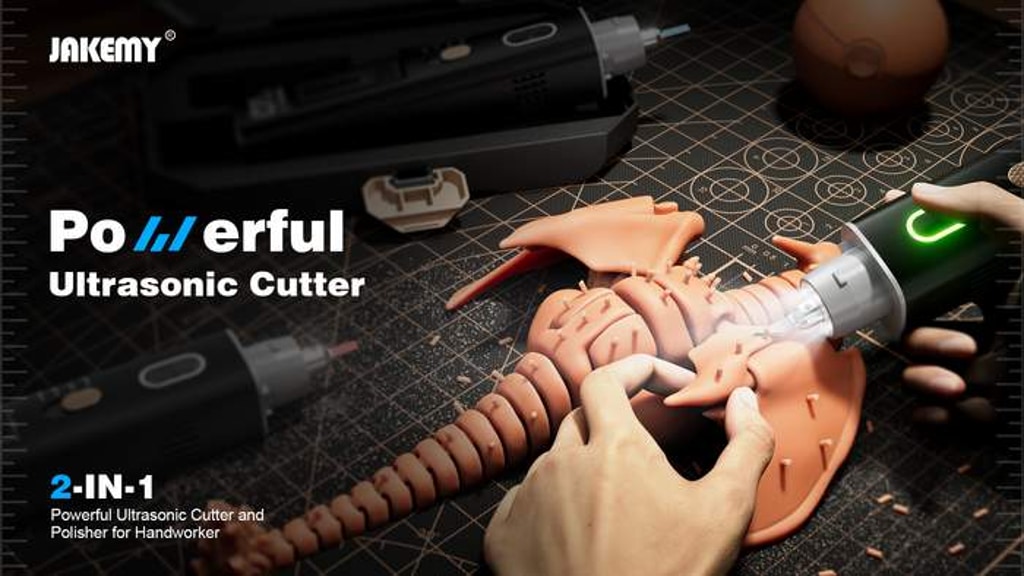 2 In 1 Powerful Ultrasonic Cutter & Polisher for Handworker
