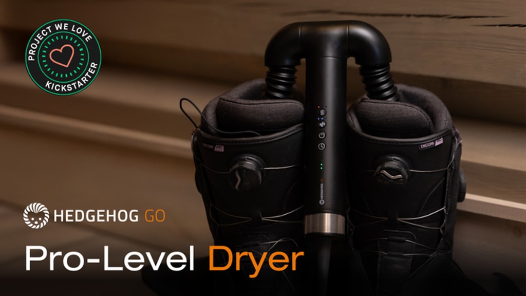 Hedgehog GO - Pro-Level Compact Dual-Use Dryer