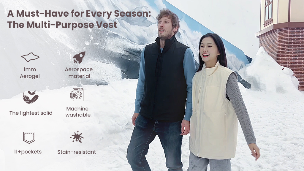 CosmicTex: Cutting-Edge Aerogel Vest