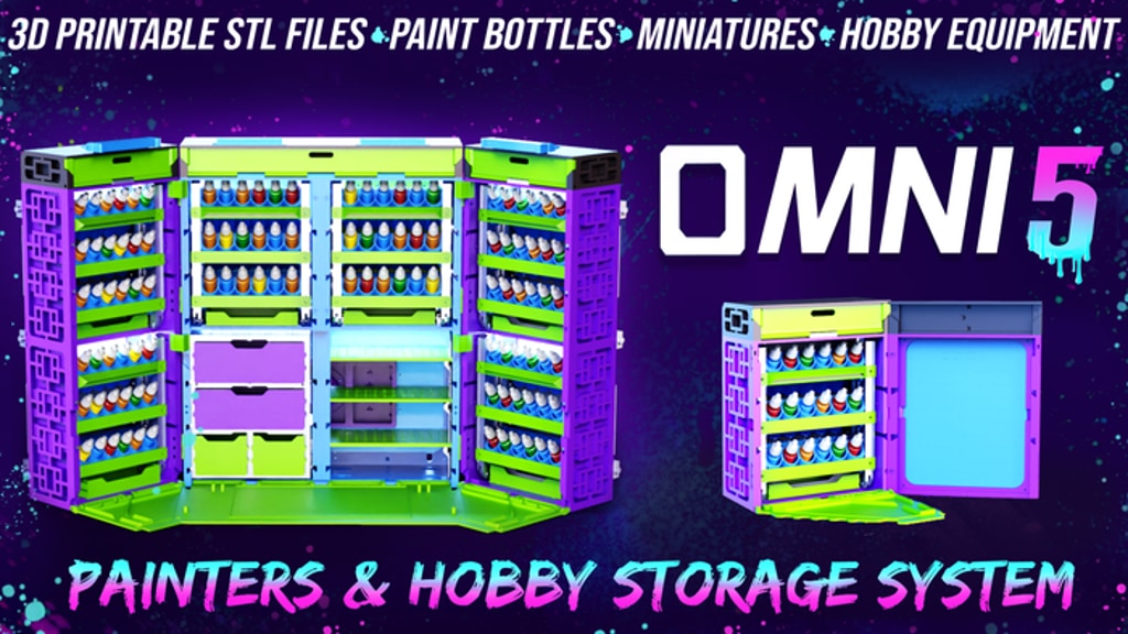 Omni 5 - Painters and Hobby Storage System