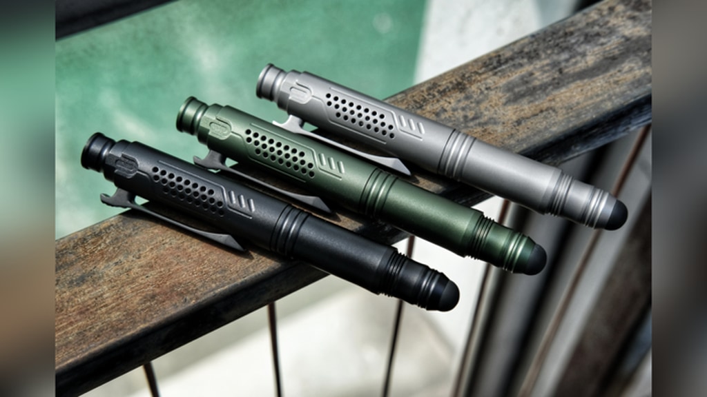 Aurora Pen - Simple All In One Titanium/Aluminum Pen