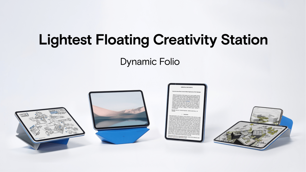 Dynamic Folio: Lightest Floating Creativity Station