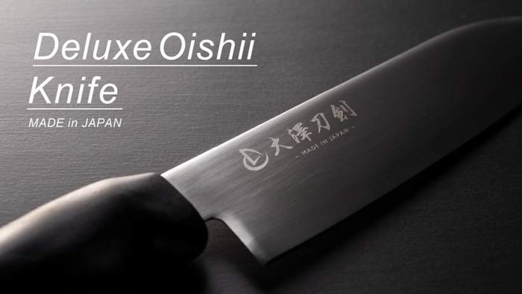 Deluxe Oishii Knife - A Knife That Makes Your Food Tastier!