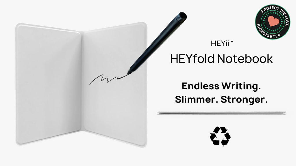 HEYfold Notebook: Write Forever