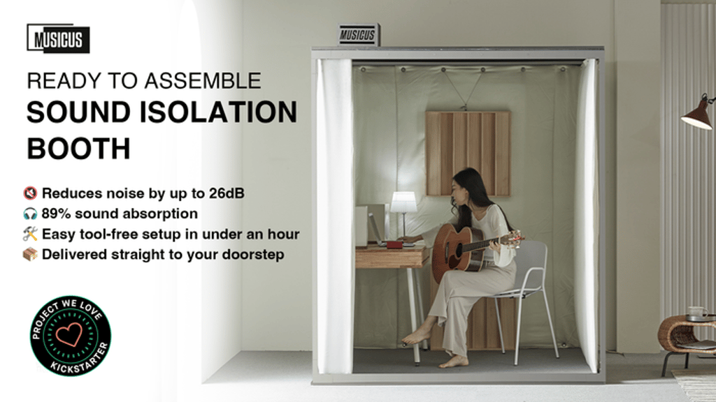 Silence Meets Creativity – B-Free 2.0 Sound Isolation Booth