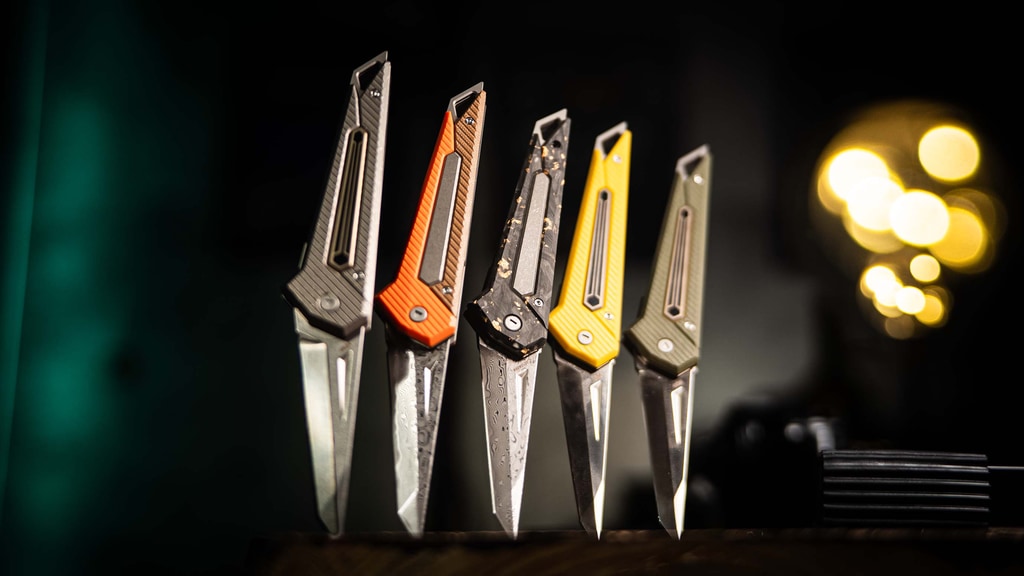 KAMETA EDC Knife: Swappable Scales for Endless Customization