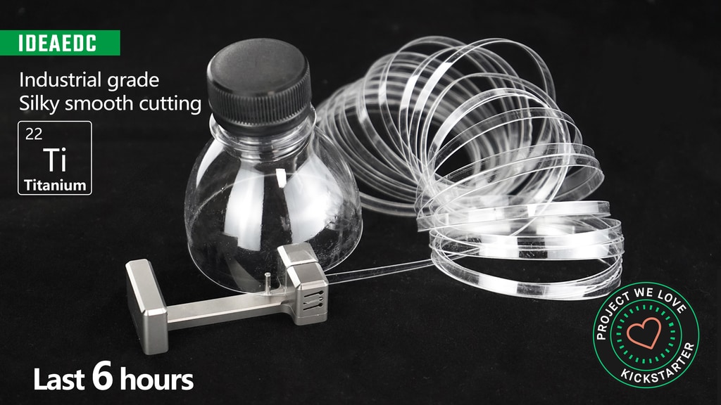 Bottleloom: Professional grade Titanium Bottle Strip Cutter