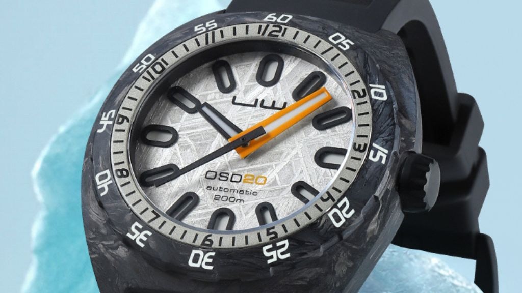 UW: A carbon fiber diving watch inspired by sharks.