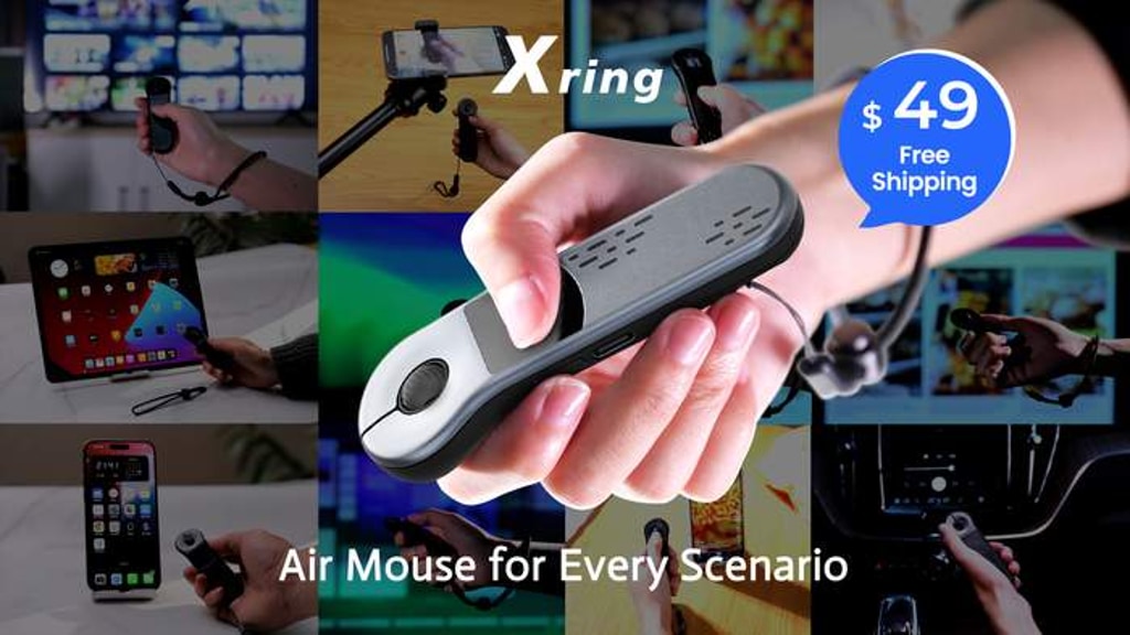 Xring D13: Air Mouse for All Devices and Scenarios