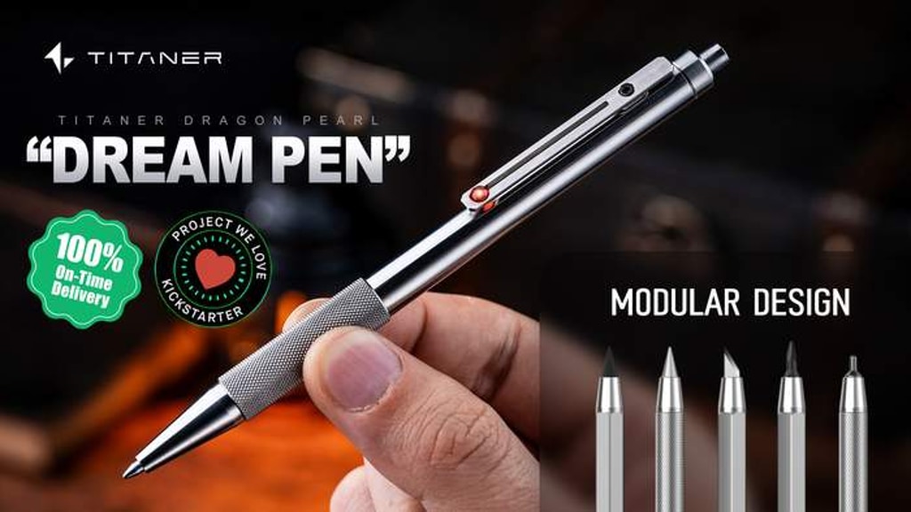 Titaner Dragon Pearl • Redefining the Titanium"Dream Pen"