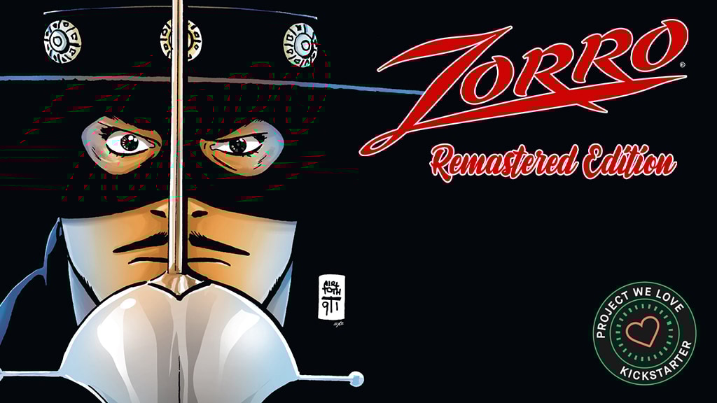 Zorro® Remastered Color Hardcover Comic