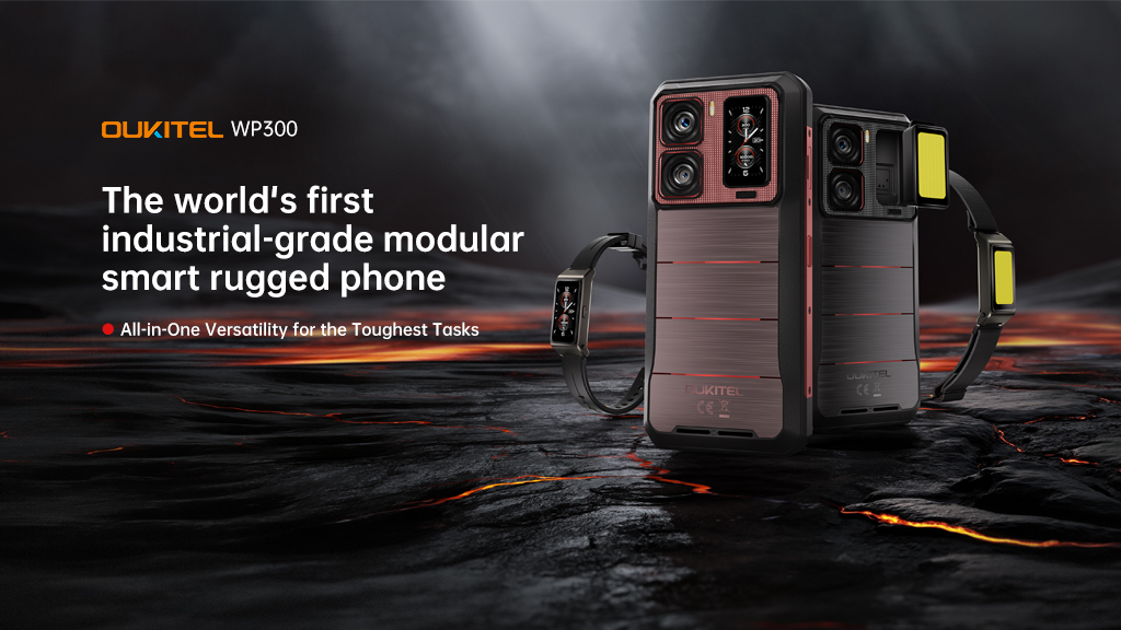 Oukitel WP300 Industrial-grade Modular Rugged Phone