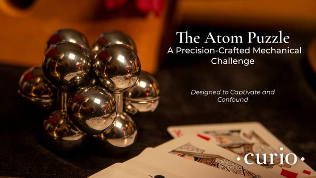 The Atom Puzzle: A Precision-Crafted Mechanical Puzzle