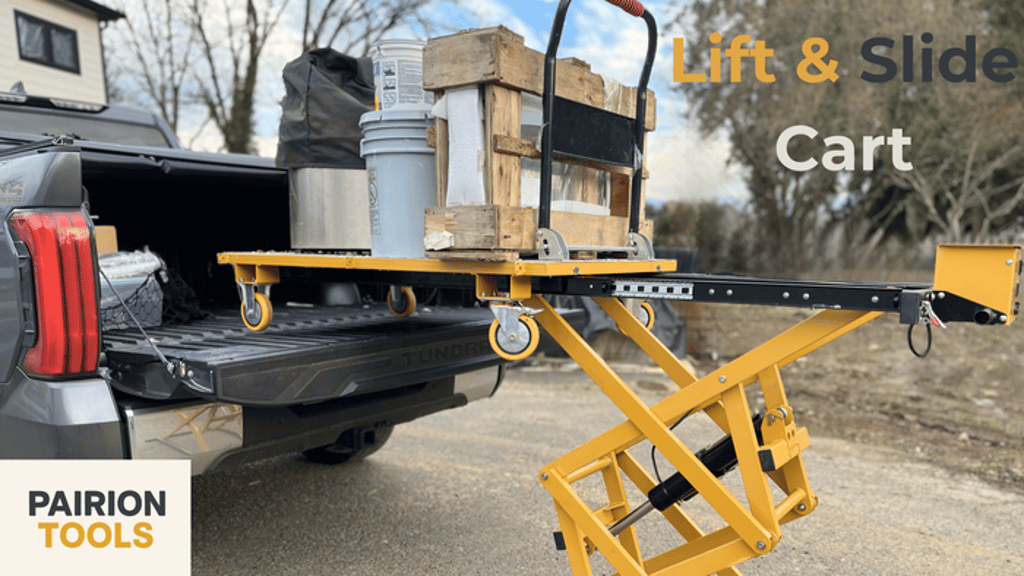 Lift & Slide Cart - An Effortless Way to Load Cargo