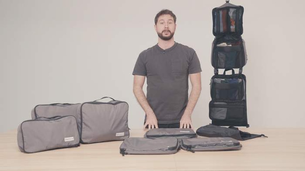 Westbreeze: Packing Cubes → Hanging Wardrobe. Instantly.