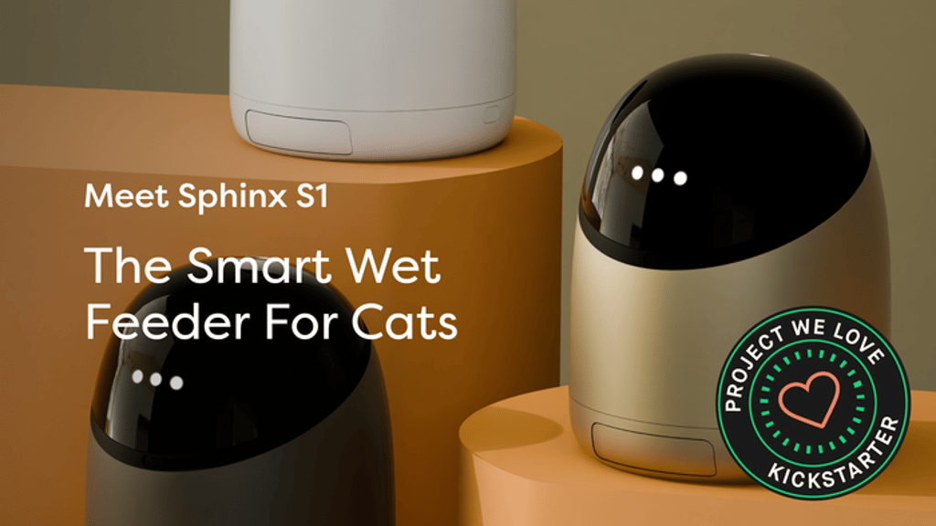 Sphinx: The Smart Wet Feeder For Cats