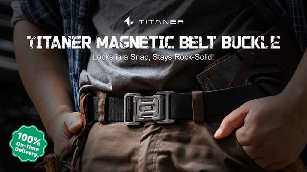 Titaner Magnetic TiBuckle: No More Loosening—Stay Secure!