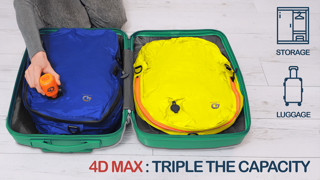 4D Pack Max: your all-new travel packing experience