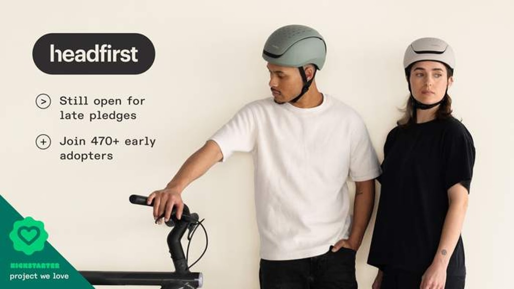 headfirst: the adaptive bike helmet with smart features