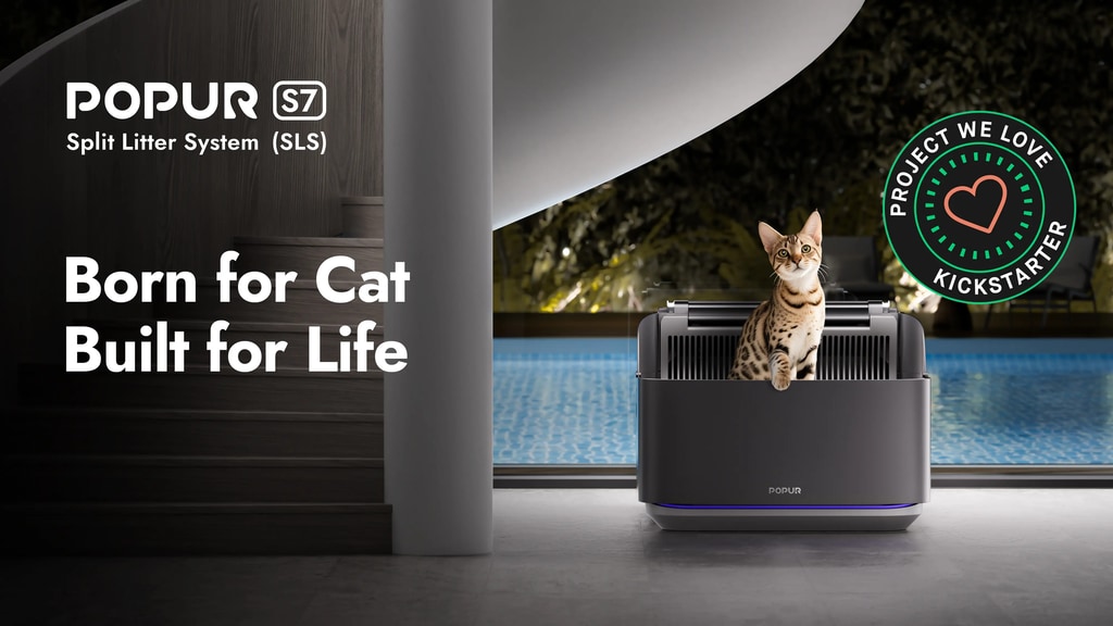 Popur S7 Split Litter System: Born for Cat