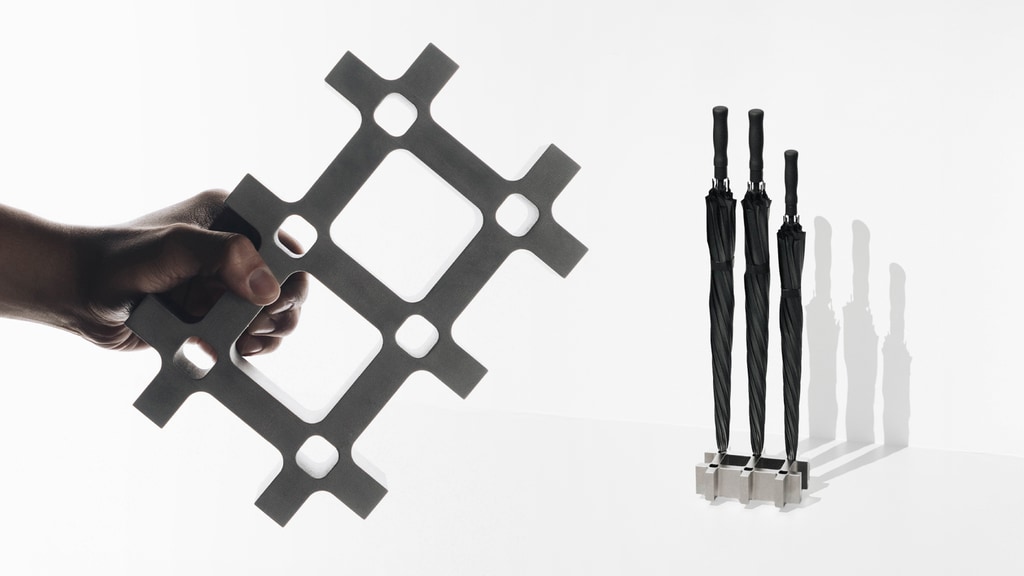 #Hash Umbrella Stand - Engineered for Simplicity at the Door