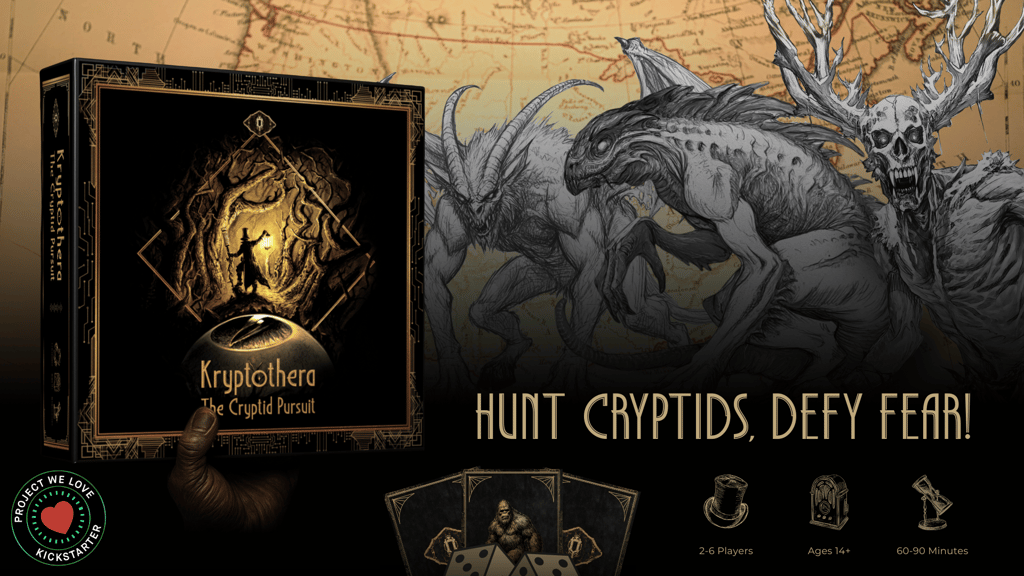 Kryptothera - Hunt Cryptids in a Stunning Art Deco World!