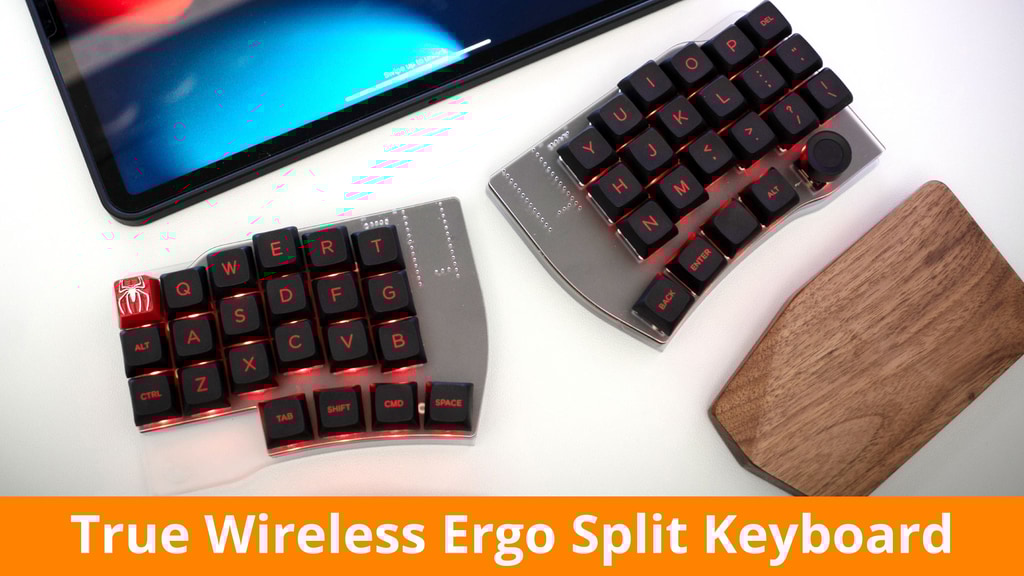 Wing45 - True Wireless Ergo Columnar Split Keyboard