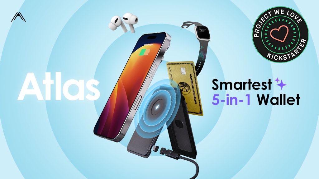 Atlas: The Smart 5-in-1 MagSafe Wallet That Does It All