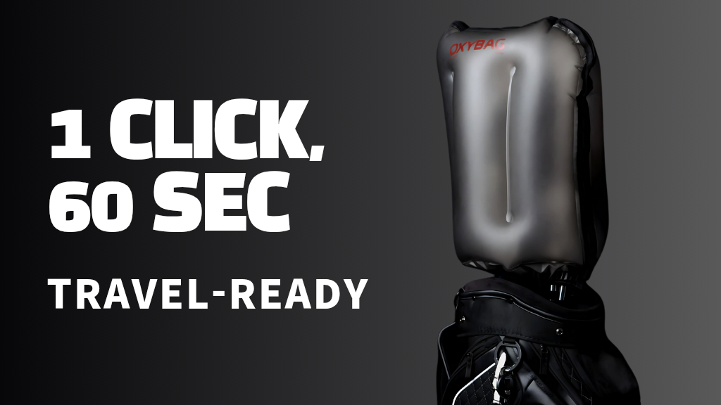 OXYBAG – 5-Layer Air-Cushion Golf Club Protector