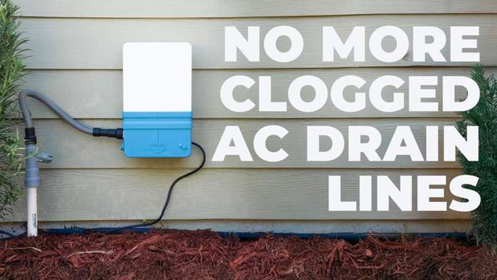 Unclog - Stop A/C Drain Clogs Forever