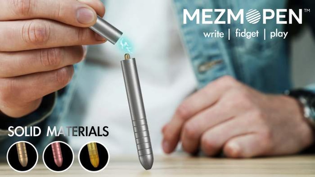 MEZMOPEN SOLID: Forever Breakable Magnetic Fidget Pen