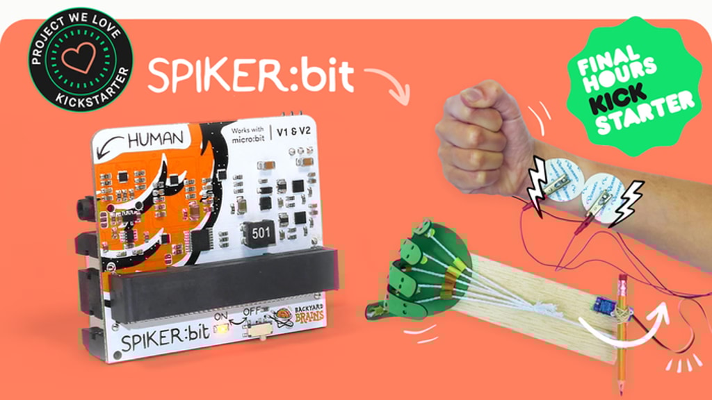 Spiker:bit – Turn Body Signals into Creative Inventions
