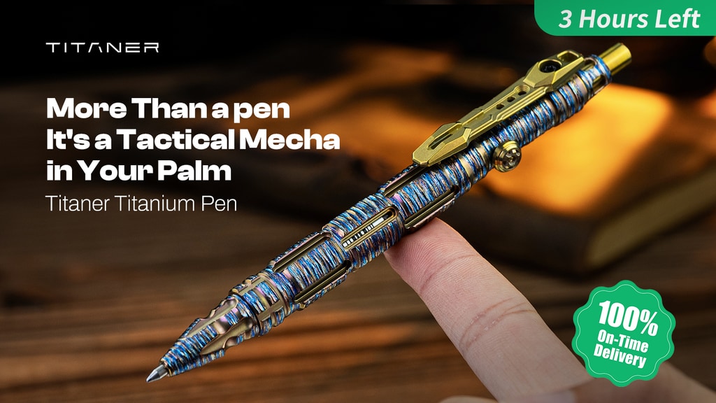 Titaner Titanium Pen: It's a Tactical Mecha in Your Palm