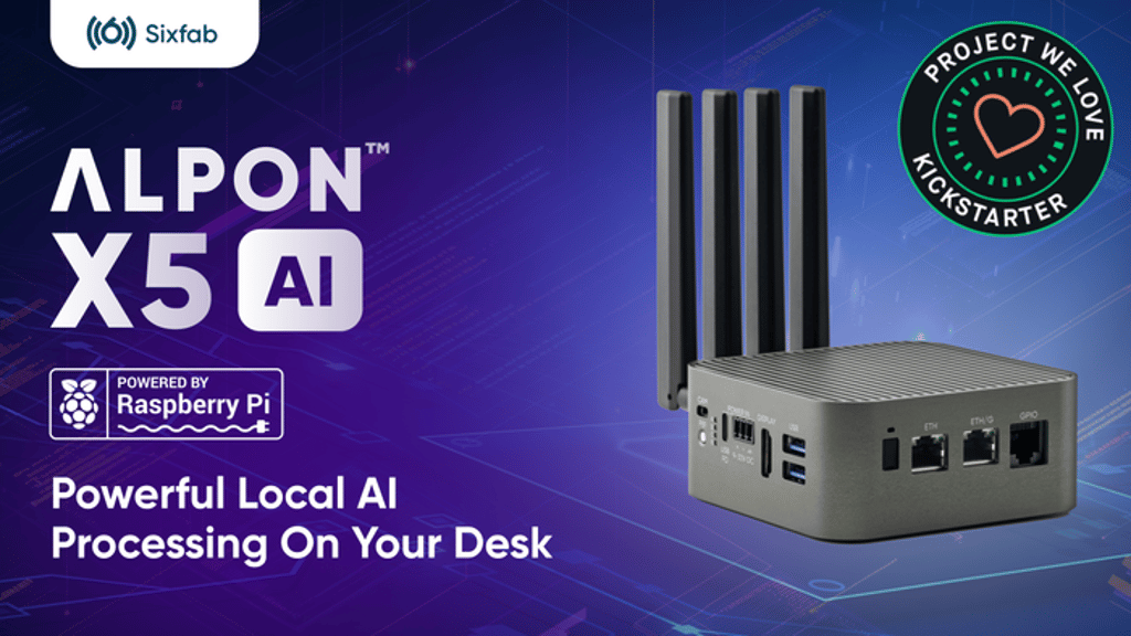 ALPON X5: Powerful Edge AI Computer Powered by Raspberry Pi®