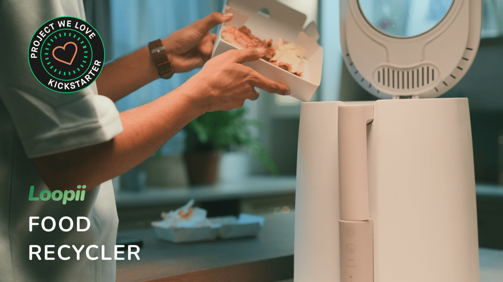 Loopii Food Recycler: From Kitchen Scraps to Garden Gold