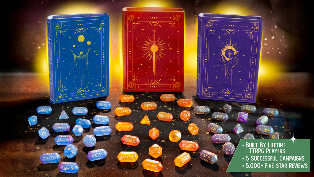 Dice of Stars & Stone – Ancient Symbols for New Heroes
