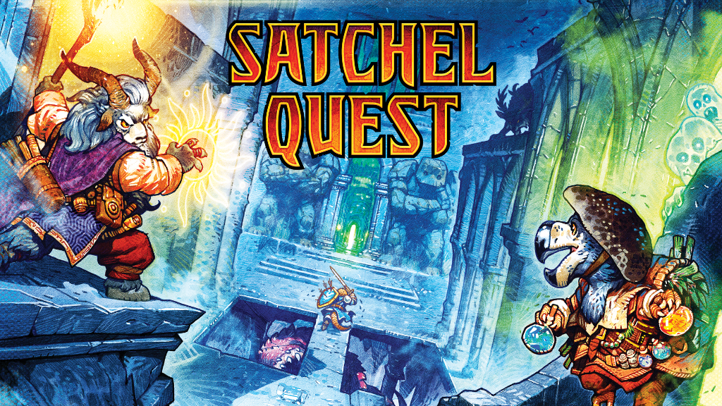Satchel Quest - A Unique Bag Building Adventure Board Game