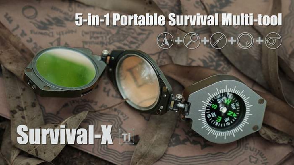 Survival-X: 5-in-1 Portable Survival Multi-tool