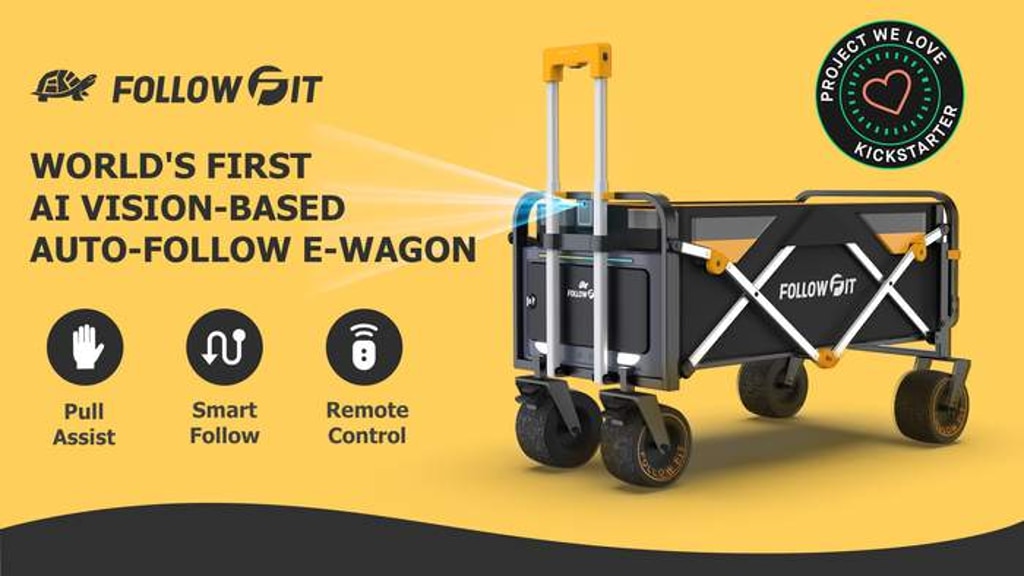 FollowFit: World's First AI Vision-Based Auto-Follow E-Wagon
