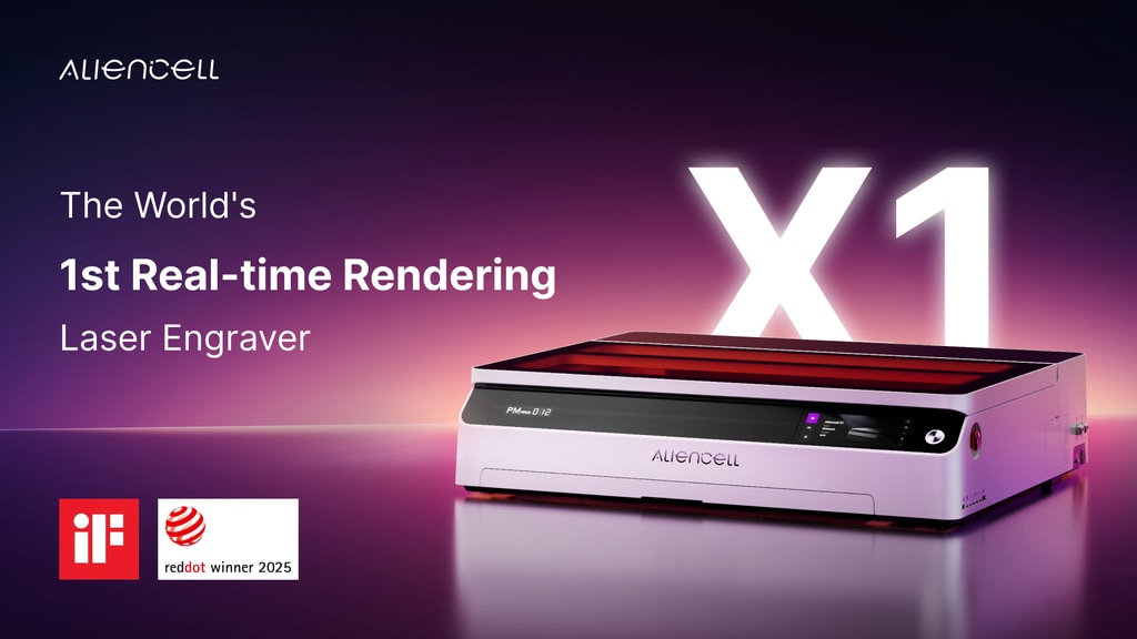 The World's 1st Real-time Rendering Laser Engraver