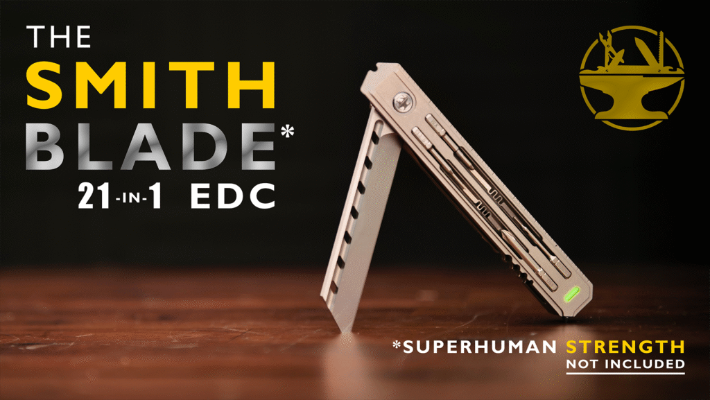 The Smith Blade (21-in-1 Titanium Multi-Tool)